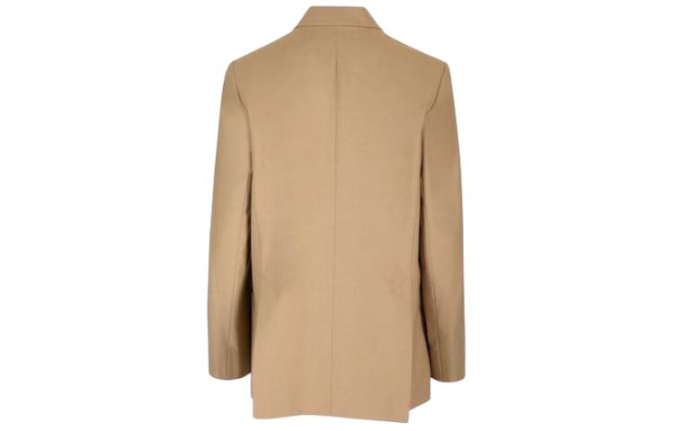 Lookbook (W) TOTEME Blazer Beige de Manga Larga con Doble Botonadura 234WRZ875FB0066091