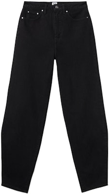 (W) TOTEME 黑色高腰宽松阔腿九分牛仔裤. 213-238-739-204 Order (W) TOTEME 黑色高腰宽松阔腿九分牛仔裤. 213-238-739-204