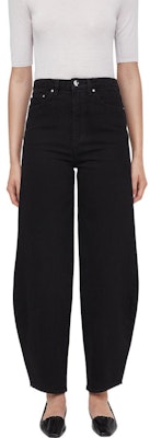 (W) TOTEME 黑色高腰宽松阔腿九分牛仔裤. 213-238-739-204 Shop (W) TOTEME 黑色高腰宽松阔腿九分牛仔裤. 213-238-739-204