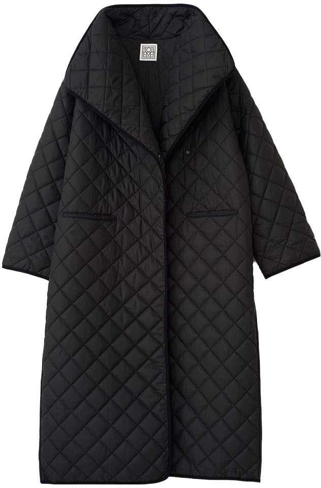 women-toteme-black-long-cotton-coat-with-casual-solid-color-design-213112732200