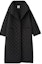 Buy (W) TOTEME 黑色長款純棉大衣簡約純色設計 213112732200