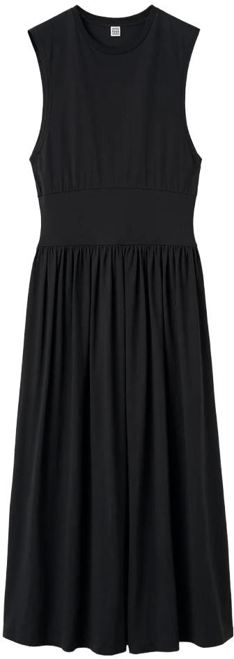 women-toteme-black-sleeveless-cinched-waist-midi-dress-2326022770
