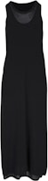 (Women) TOTEME Black Sleeveless Long Fitted Solid Color Dress 243WRD0128YA0079001 (Women) TOTEME Black Sleeveless Long Fitted Solid Color Dress 243WRD0128YA0079001