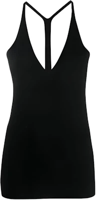 (Women) TOTEME Black V-Neck Cotton Tank Top 2335178323 Buy (Women) TOTEME Black V-Neck Cotton Tank Top 2335178323