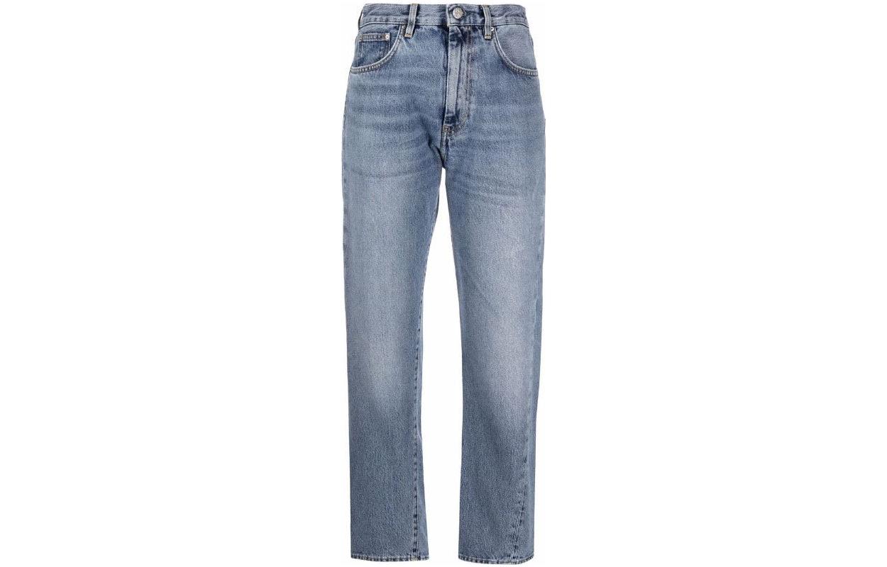 (Women) TOTEME  Blue Crossover Seam Jeans 222232741485