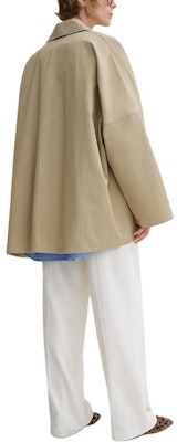 (W) TOTEME 寬鬆扣領外套棕色 - 2024秋季系列 241WRO1050FB0103125 Shop (W) TOTEME 寬鬆扣領外套棕色 - 2024秋季系列 241WRO1050FB0103125