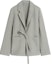 Order (W) Blazer Oversize con Cinturón TOTEME Blanco Paloma - Colección Otoño Adelantado 24 243WRZ0042FB0189186