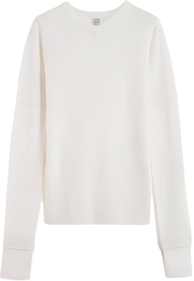 (W) TOTEME 纯美丽诺羊毛毛衣奶油色 234WRTWTP180YA0008055 Buy (W) TOTEME 纯美丽诺羊毛毛衣奶油色 234WRTWTP180YA0008055