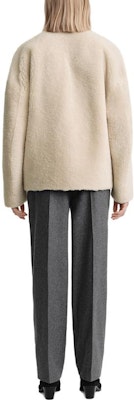 (W) TOTEME Shearling Hook Jaket Beige 214120604110 Shop (W) TOTEME Shearling Hook Jaket Beige 214120604110