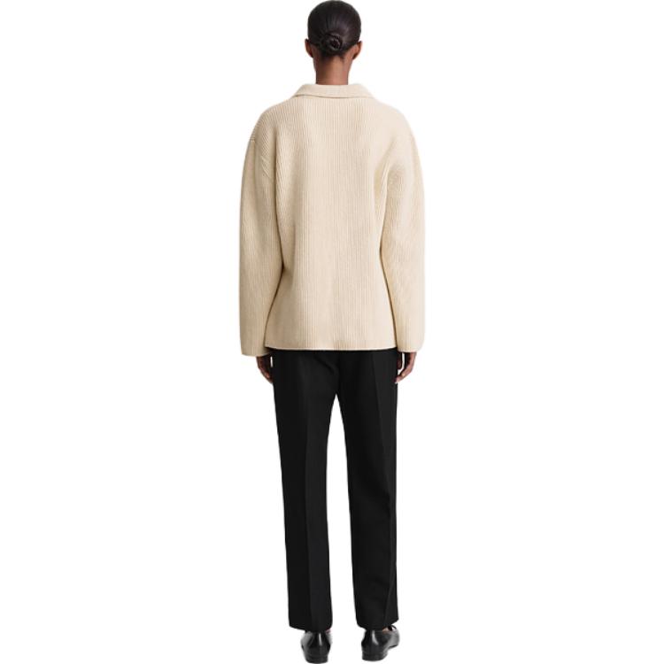 Purchase (W) TOTEME 純色Polo針織毛衣 麦加迷亚色 234WRTWTP034YA0004070