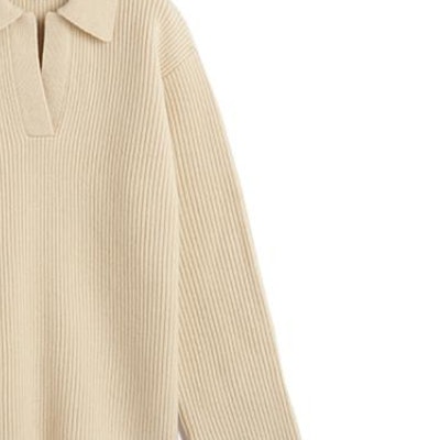 (W) TOTEME 純色Polo針織毛衣 麦加迷亚色 234WRTWTP034YA0004070 Sizing (W) TOTEME 純色Polo針織毛衣 麦加迷亚色 234WRTWTP034YA0004070