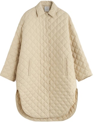 (W) TOTEME 寬鬆繭型外套 - 分叉下擺設計 (碎石灰色) 234WRTWOU085FB0007009 Order (W) TOTEME 寬鬆繭型外套 - 分叉下擺設計 (碎石灰色) 234WRTWOU085FB0007009