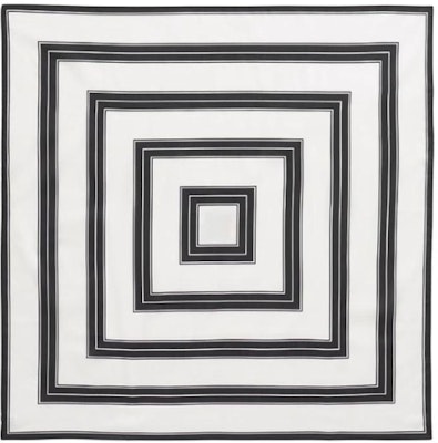 (W) 토템 스트라이프 면 멀버리 실크 스카프 - 화이트 242WSC2237FB0177001 Buy (W) 토템 스트라이프 면 멀버리 실크 스카프 - 화이트 242WSC2237FB0177001