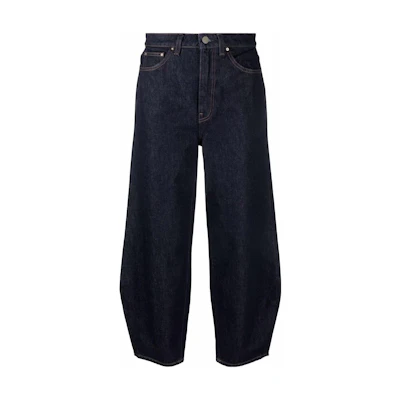 (Women) TOTEME Tapered Ankle Jeans Blue 221238741290