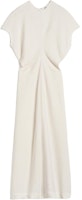 (Women) TOTEME Textured Wrinkle Maxi Short-Sleeve Dress Cream 2024 Early Fall 243WRD1103FB0199055 (Women) TOTEME Textured Wrinkle Maxi Short-Sleeve Dress Cream 2024 Early Fall 243WRD1103FB0199055