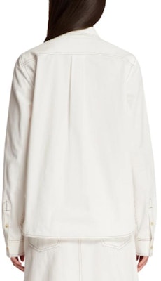 (W) TOTEME 白色長袖扣式襯衫長袖襯衫 243WRT0341FB0104047 Lookbook (W) TOTEME 白色長袖扣式襯衫長袖襯衫 243WRT0341FB0104047