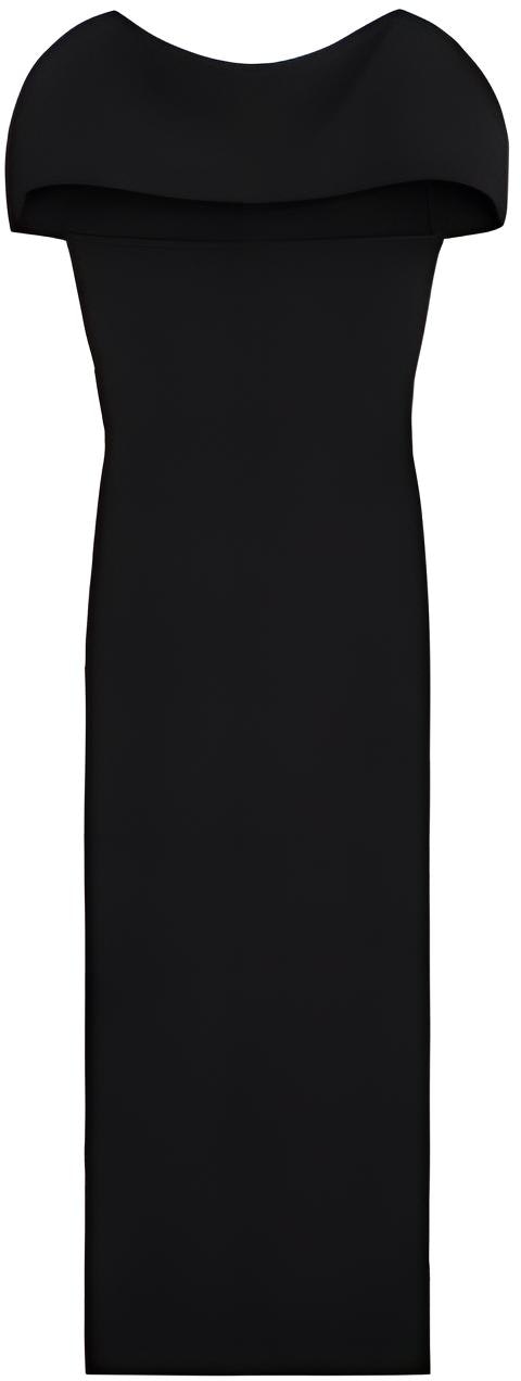 women-toteme-backless-fitted-knit-short-sleeve-dress-black-241-wrd-1093-ya-0028001