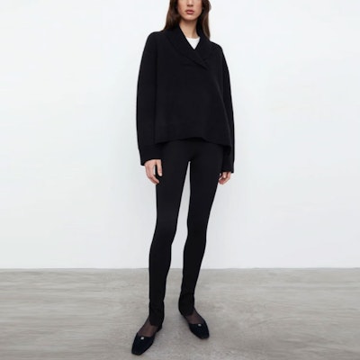 (W) TOTEME FW21 黑色修身拉鍊休閒長褲 211-238-774-200 Lookbook (W) TOTEME FW21 黑色修身拉鍊休閒長褲 211-238-774-200