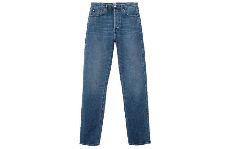 (Women) TOTEME FW21  Blue Loose-Fit Casual Denim Jeans 211-236-740-405