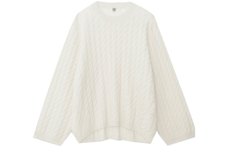 Order (W) Toteme FW21 編織羊絨套頭毛衣 米白色 212-569-751-110