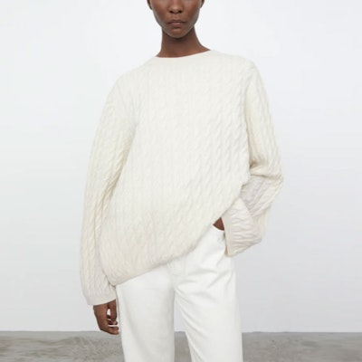 (W) Toteme FW21 編織羊絨套頭毛衣 米白色 212-569-751-110 Purchase (W) Toteme FW21 編織羊絨套頭毛衣 米白色 212-569-751-110