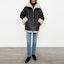 Shop (W) Chaqueta Oversize de Shearling TOTEME FW21 para Mujer Negro/Blanco. 214122606913