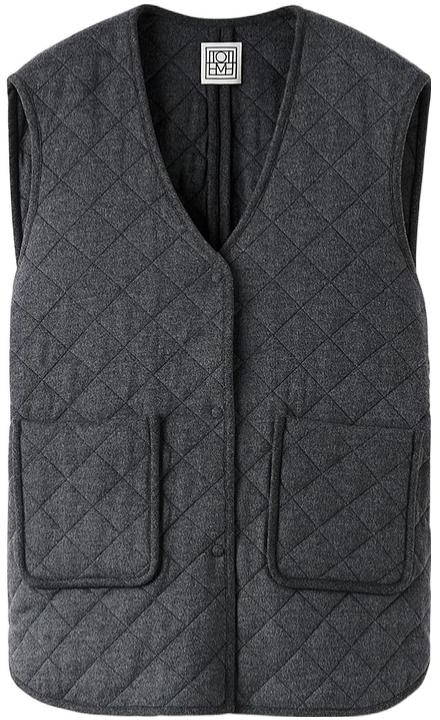 women-toteme-fw-22-oversized-quilted-vest-jacket-in-solid-dark-gray-224-100-272-0359