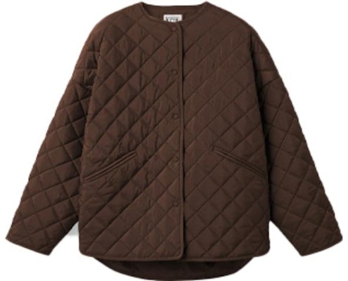 (W) TOTEME FW22 經典寬鬆絎縫外套 鞍棕色 休閒外套 2241019732878 Buy (W) TOTEME FW22 經典寬鬆絎縫外套 鞍棕色 休閒外套 2241019732878