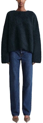 (W) TOTEME FW23 羊驼毛混纺罗纹针织毛衣 海军蓝 234WRTWTP220YA0013016 Lookbook (W) TOTEME FW23 羊驼毛混纺罗纹针织毛衣 海军蓝 234WRTWTP220YA0013016