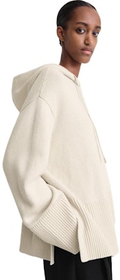 (W) TOTEME FW23 素色針織連帽衫 淺米色 234WRTWTP166YA0008057 Purchase (W) TOTEME FW23 素色針織連帽衫 淺米色 234WRTWTP166YA0008057