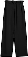 (Women) TOTEME FW24 Black High-Waisted Wide-Leg Belted Pants. 243WRB0201FB0193001 (Women) TOTEME FW24 Black High-Waisted Wide-Leg Belted Pants. 243WRB0201FB0193001