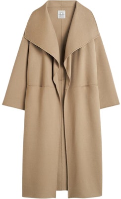 (W) TOTEME FW24 寬鬆版松露色側開衩長版大衣. 234WRO885FB0049235 Buy (W) TOTEME FW24 寬鬆版松露色側開衩長版大衣. 234WRO885FB0049235