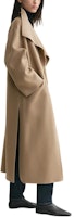 Purchase (W) TOTEME FW24 寬鬆版松露色側開衩長版大衣. 234WRO885FB0049235