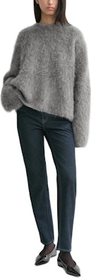 (W) TOTEME FW24 宽松款圆领毛衣 深石灰色. 244WRT873YA0106083 Lookbook (W) TOTEME FW24 宽松款圆领毛衣 深石灰色. 244WRT873YA0106083