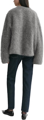 (W) TOTEME FW24 宽松款圆领毛衣 深石灰色. 244WRT873YA0106083 Shop (W) TOTEME FW24 宽松款圆领毛衣 深石灰色. 244WRT873YA0106083