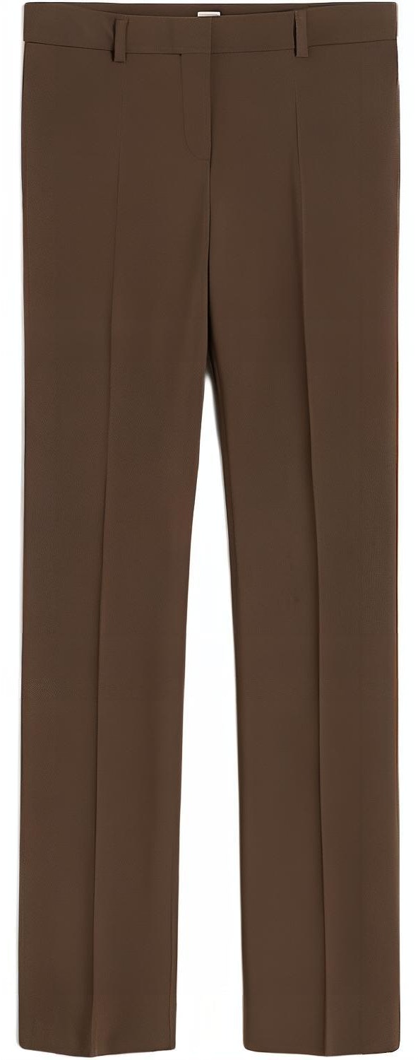 women-toteme-fw-24-slim-fit-low-waist-zip-suit-pants-bark-brown-244-wrb-0220-fb-0061