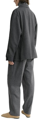 (W) TOTEME FW24 工裝翻蓋口袋長袖外套 淺灰色 244WRO0143FB0285074 Purchase (W) TOTEME FW24 工裝翻蓋口袋長袖外套 淺灰色 244WRO0143FB0285074