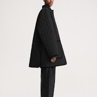 Shop (W) TOTEME PS24 黑色絎縫外套 女裝燈芯絨飾邊刺繡設計 241WRO1022FB0169001