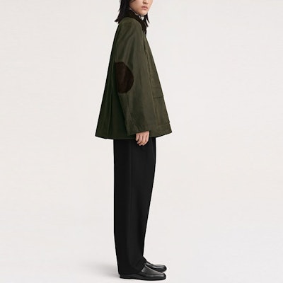 (W) TOTEME 綠色森林肘貼補丁外套 214104731697 Purchase (W) TOTEME 綠色森林肘貼補丁外套 214104731697