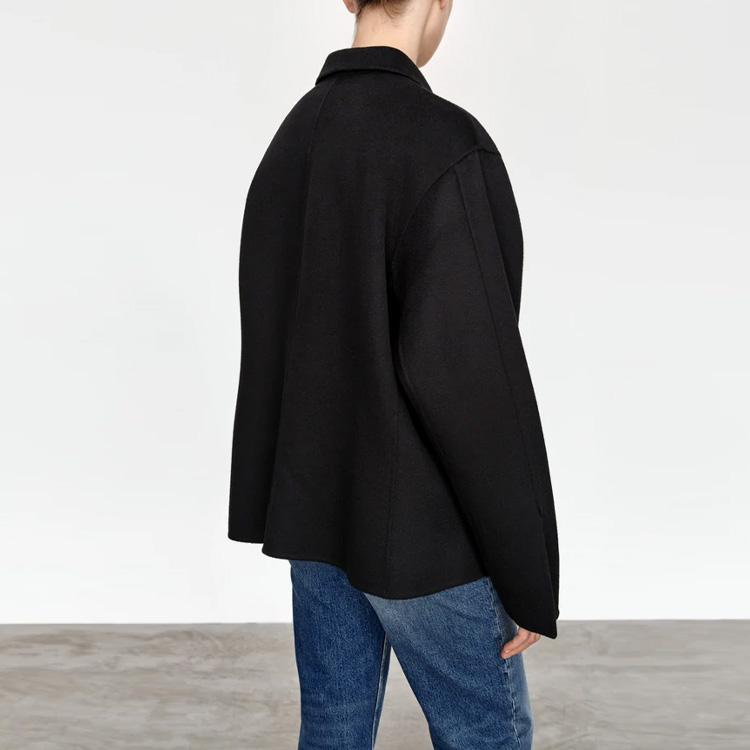 Purchase (W) TOTEME SS22 Jaket Hitam Multi-Poket Lelaki 221-101-720-200