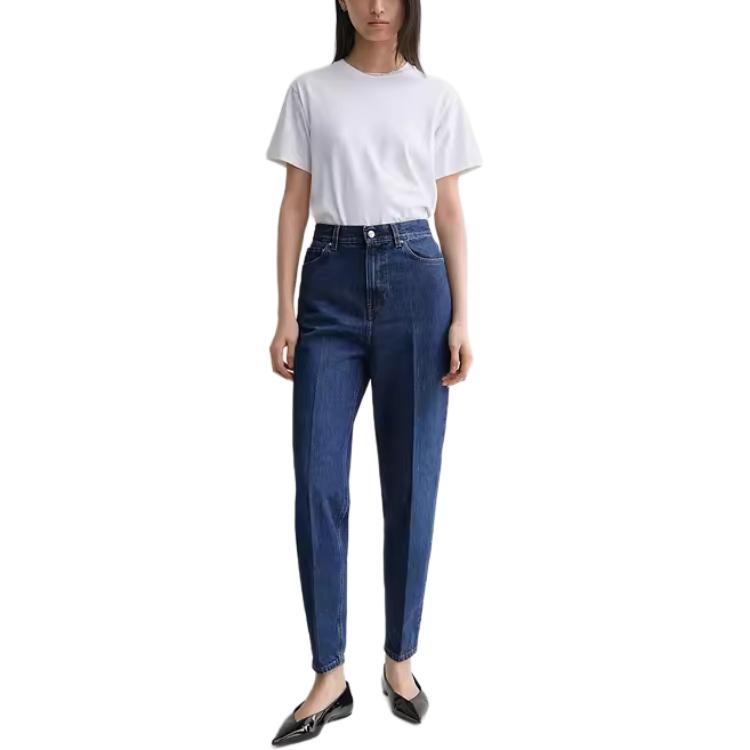 Sizing (W) TOTEME SS22 中腰摺痕錐形牛仔褲 223231741404
