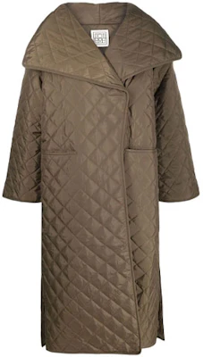 (Women) TOTEME SS22 Quilted Jacket Brown 221112732 Order (Women) TOTEME SS22 Quilted Jacket Brown 221112732