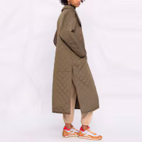 Purchase (W) TOTEME SS22 棕色菱格紋外套 221112732
