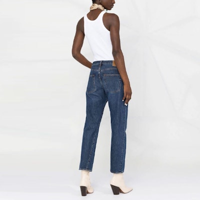 (W) TOTEME SS23 藍色直筒單扣牛仔褲 223-232-741-404 Shop (W) TOTEME SS23 藍色直筒單扣牛仔褲 223-232-741-404