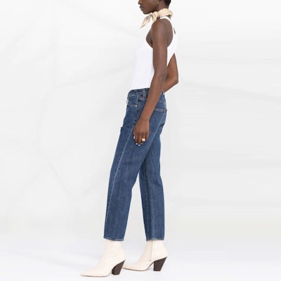 (W) TOTEME SS23 藍色直筒單扣牛仔褲 223-232-741-404 Purchase (W) TOTEME SS23 藍色直筒單扣牛仔褲 223-232-741-404