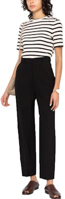 (W) TOTEME SS23 純黑色錐形西裝褲 222230213200 Lookbook (W) TOTEME SS23 純黑色錐形西裝褲 222230213200