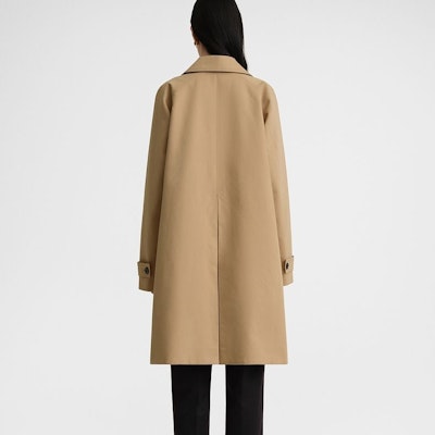 (W) Abrigo de Algodón Línea A Caramelo TOTEME SS24. 242WRO1596FB0156126 Shop (W) Abrigo de Algodón Línea A Caramelo TOTEME SS24. 242WRO1596FB0156126