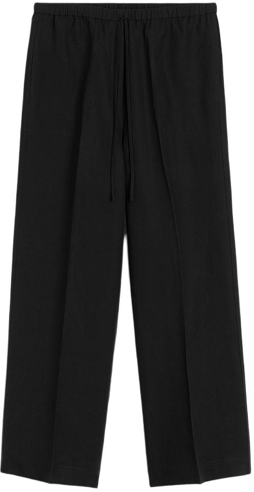 women-toteme-ss-24-high-waist-drawstring-wide-leg-linen-blend-pants-black-242-wrb-1709-fb-0159001