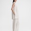 Purchase (W) TOTEME SS24 柔軟無袖V領套頭背心 - 米白色 242WRT1462FB0159059