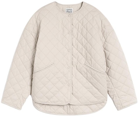 (W) Chaqueta Acolchada Suelta TOTEME SS24 Mujer - Gris Guijarro. 241WRO1116FB0157127 Buy (W) Chaqueta Acolchada Suelta TOTEME SS24 Mujer - Gris Guijarro. 241WRO1116FB0157127